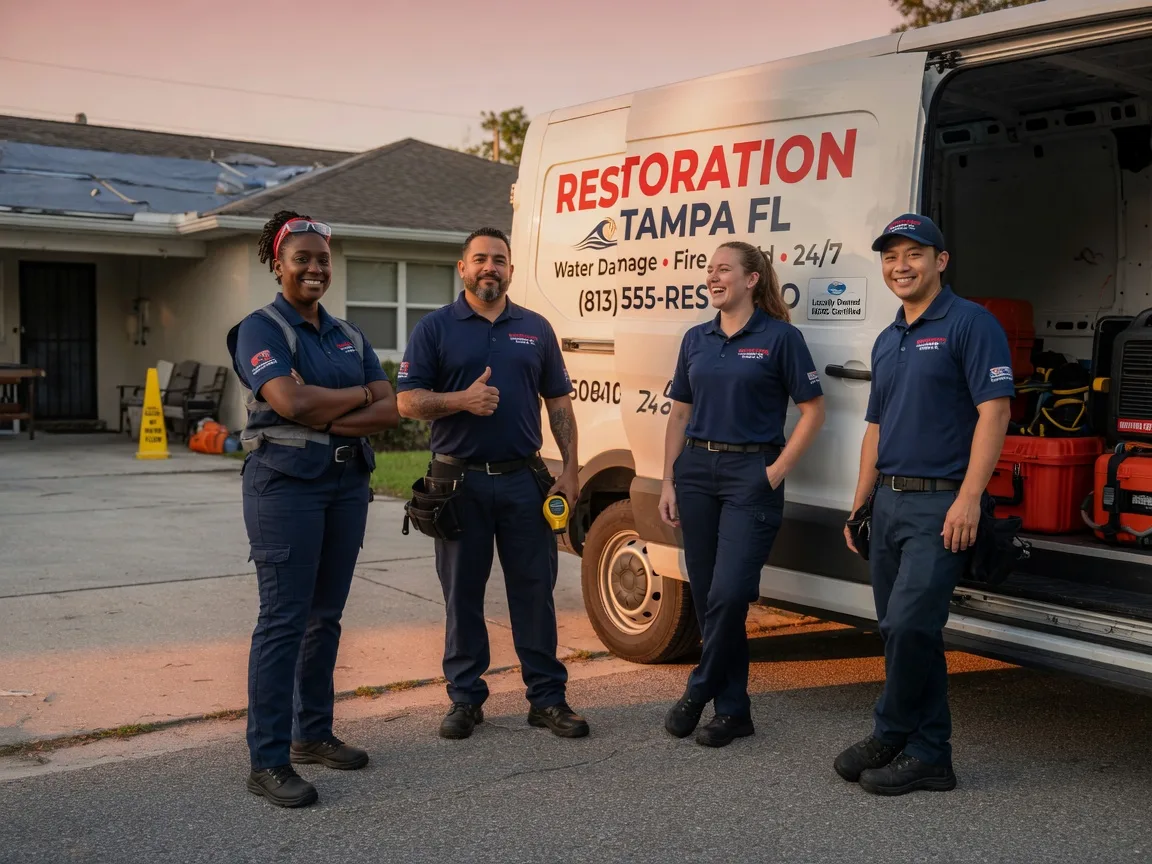 Water Damage Restoration company in Fresno, TX